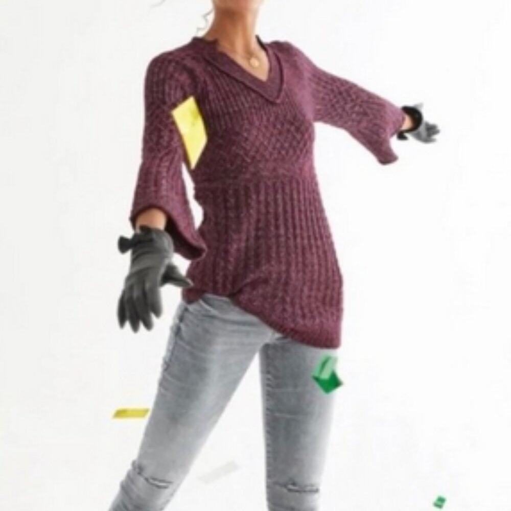 Cabi 4066 Chime Pullover cable knit soft Sweater Fall 2020 SIze Medium